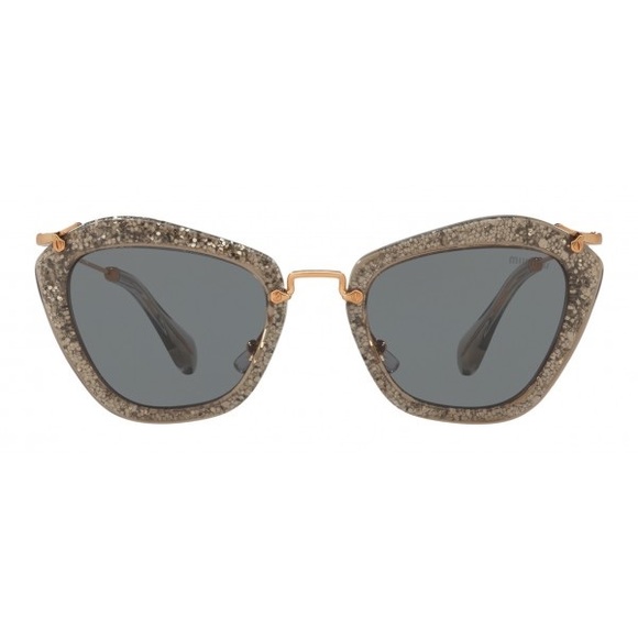 Miu Miu Accessories - Miu Miu Noire Cat Eye with Glitter sunglasses